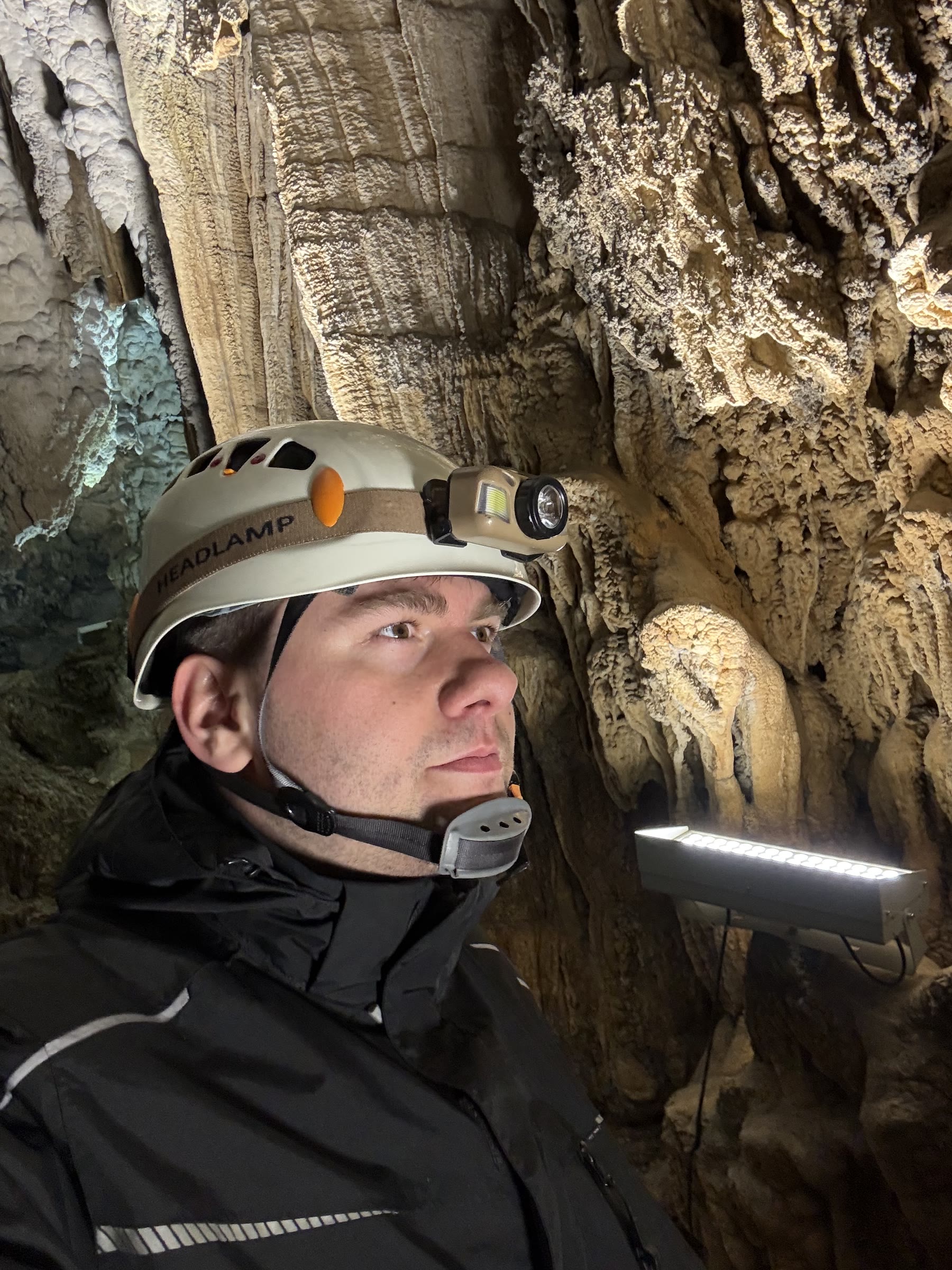 Infrastructure planning in a constrained cave environment